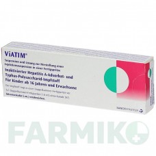 ВИАТИМ (VIATIM) шприци 1 шт - Тиф гепатит А SANOFI