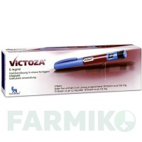 ВІКТОЗА (VICTOZA) 6 мг/мл розчин 2x3 мл - Ліраглутид NOVO NORDISK