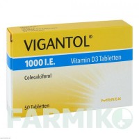 ВИГАНТОЛ (VIGANTOL) 1000 МЕ таблетки 50 шт - Колекальциферол WICK PHARMA