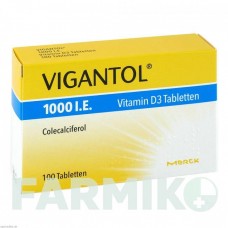 ВІГАНТОЛ (VIGANTOL) 1000 МО таблетки 100 шт - Колекальциферол WICK PHARMA