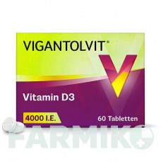 ВИГАНТОЛВИТ (VIGANTOLVIT) 4000 МЕ таблетки 60 шт - Активные вещества WICK PHARMA