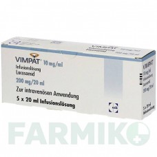 ВІМПАТ (VIMPAT) 10 мг/мл розчин 5x20 мл - Лакосамід UCB PHARMA