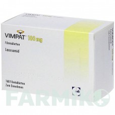 ВИМПАТ (VIMPAT) 100 мг таблетки 56 шт - Лакосамид ABACUS MEDICINE