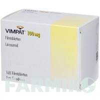 ВІМПАТ (VIMPAT) 100 мг таблетки 168 шт - Лакосамід AXICORP PHARMA