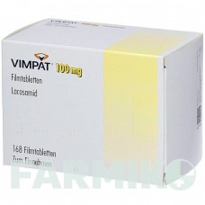 ВІМПАТ (VIMPAT) 100 мг таблетки 168 шт - Лакосамід AXICORP PHARMA