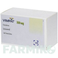 ВИМПАТ (VIMPAT) 100 мг таблетки 56 шт - Лакосамид CC PHARMA