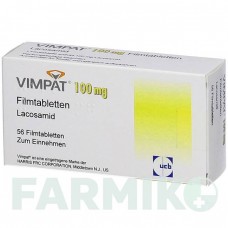 ВІМПАТ (VIMPAT) 100 мг таблетки 56 шт - Лакосамід DOCPHARM
