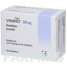 ВІМПАТ (VIMPAT) 200 мг таблетки 168 шт - Лакосамід 1 0 1 CAREFARM