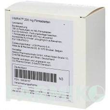 ВІМПАТ (VIMPAT) 200 мг таблетки 56 шт - Лакосамід CC PHARMA