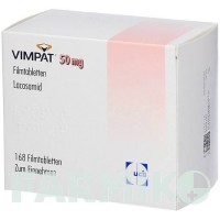 ВИМПАТ (VIMPAT) 50 мг таблетки 168 шт - Лакосамид AXICORP PHARMA