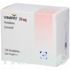 ВІМПАТ (VIMPAT) 50 мг таблетки 168 шт - Лакосамід AXICORP PHARMA
