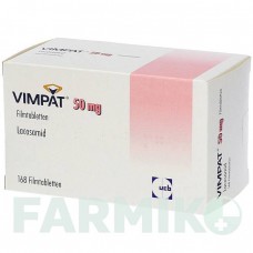 ВІМПАТ (VIMPAT) 50 мг таблетки 168 шт - Лакосамід CC PHARMA