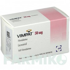 ВІМПАТ (VIMPAT) 50 мг таблетки 168 шт - Лакосамід DOCPHARM