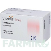 ВІМПАТ (VIMPAT) 50 мг таблетки 14 шт - Лакосамід DOCPHARM