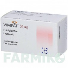 ВІМПАТ (VIMPAT) 50 мг таблетки 14 шт - Лакосамід DOCPHARM