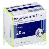 ВІНОРЕЛЬБІН (VINORELBIN) 20 мг капсули 4 шт - Вінорельбін HEXAL