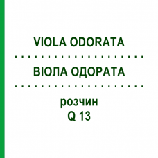 ВІОЛА ОДОРАТА (VIOLA ODORATA) Q 13 розчин 15 мл - Гомеопатія GUDJONS