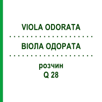 ВІОЛА ОДОРАТА (VIOLA ODORATA) Q 28 розчин 15 мл - Гомеопатія GUDJONS