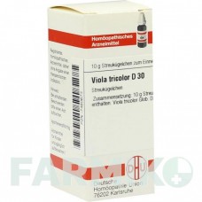 ВИОЛА ТРИКОЛОР (VIOLA TRICOLOR) D 30 глобули 10 г - Гомеопатия DHU