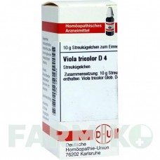 ВИОЛА ТРИКОЛОР (VIOLA TRICOLOR) D 4 глобули 10 г - Гомеопатия DHU