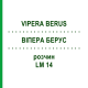 ВИПЕРА БЕРУС (VIPERA BERUS) LM 14 раствор 10 мл - Гомеопатия ARCANA DR.SEWERIN
