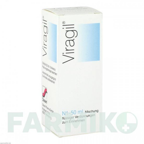 ВИРАГИЛ (VIRAGIL) жидкость 50 мл - Гомеопатия STEIERL-PHARMA
