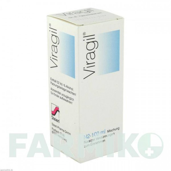 ВИРАГИЛ (VIRAGIL) жидкость 100 мл - Гомеопатия STEIERL-PHARMA