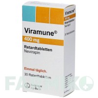 ВИРАМУН (VIRAMUNE) 400 мг таблетки 30 шт - Невирапин ABACUS MEDICINE