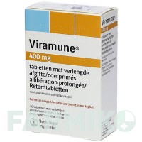ВИРАМУН (VIRAMUNE) 400 мг таблетки 30 шт - Невирапин FD PHARMA