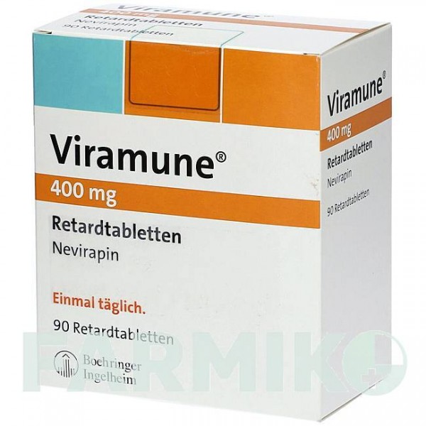 ВІРАМУН (VIRAMUNE) 400 мг таблетки 90 шт - Невірапін FD PHARMA