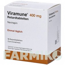ВІРАМУН (VIRAMUNE) 400 мг таблетки 30 шт - Невірапін ORIFARM