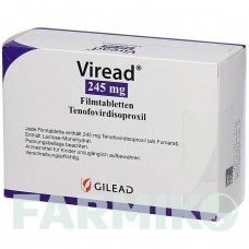 ВИРЕАД (VIREAD) 245 мг таблетки 3x30 шт - Тенофовир ABACUS MEDICINE