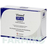 ВІРЕАД (VIREAD) 245 мг таблетки 30 шт - Тенофовір KOHLPHARMA