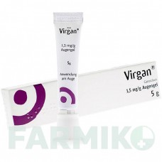 ВИРГАН (VIRGAN) 1,5 мг/г гель 5 г - Ганцикловир THEA FARMA