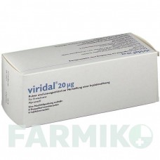 ВИРИДАЛ (VIRIDAL) 20 мкг порошок 6 шт - Алпростадил AMDIPHARM