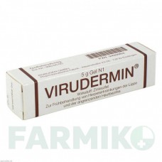 ВИРУДЕРМИН (VIRUDERMIN) гель 5 г - Цинка сульфат ROBUGEN