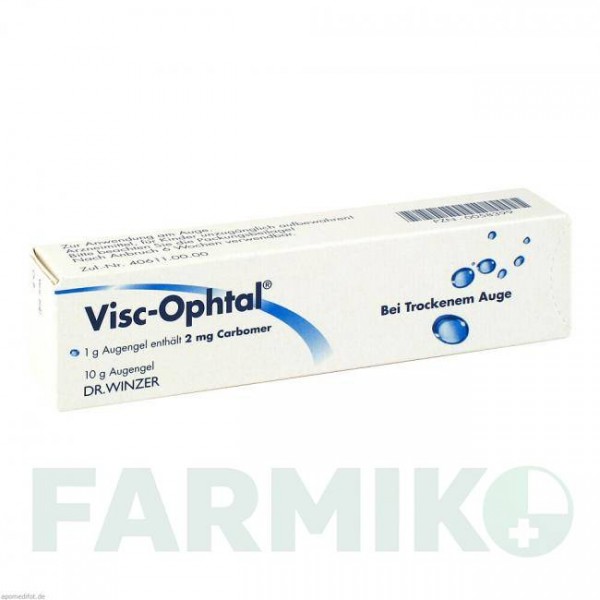 ВИСК ОФТАЛ (VISC OPHTAL) гель 10 г - Карбомер DR.WINZER PHARMA