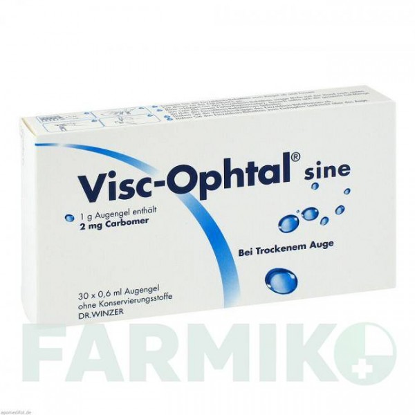 ВИСК ОФТАЛ (VISC OPHTAL) гель 30x0,6 мл - Карбомер DR.WINZER PHARMA