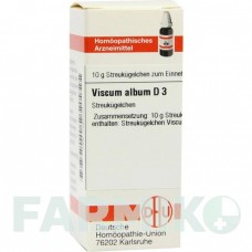 ВІСКУМ АЛЬБУМ (VISCUM ALBUM) D 3 глобули 10 г - Гомеопатія DHU