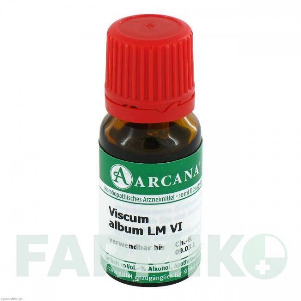 ВИСКУМ АЛЬБУМ (VISCUM ALBUM) LM 6 раствор 10 мл - Гомеопатия ARCANA DR.SEWERIN