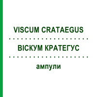 ВІСКУМ КРАТЕГУС (VISCUM CRATAEGUS) ампули 50x1 мл - Гомеопатія WALA HEILMITTEL