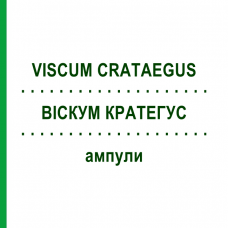 ВИСКУМ КРАТЕГУС (VISCUM CRATAEGUS) ампулы 50x1 мл - Гомеопатия WALA HEILMITTEL