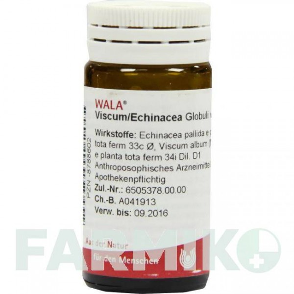 ВИСКУМ ЭХИНАЦЕЯ (VISCUM ECHINACEA) глобули 20 г - Гомеопатия WALA HEILMITTEL