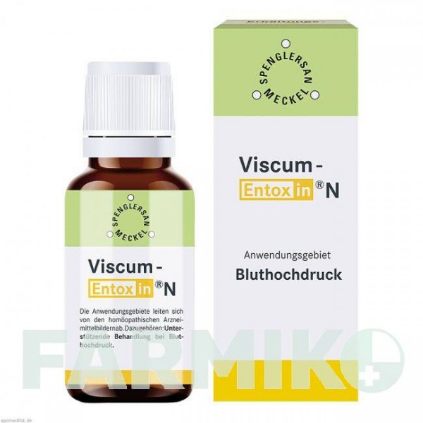 ВИСКУМ ЭНТОКСИН (VISCUM ENTOXIN) капли 50 мл - Гомеопатия SPENGLERSAN