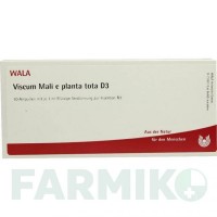 ВИСКУМ МАЛИ (VISCUM MALI) D 3 ампулы 10x1 мл - Гомеопатия WALA HEILMITTEL