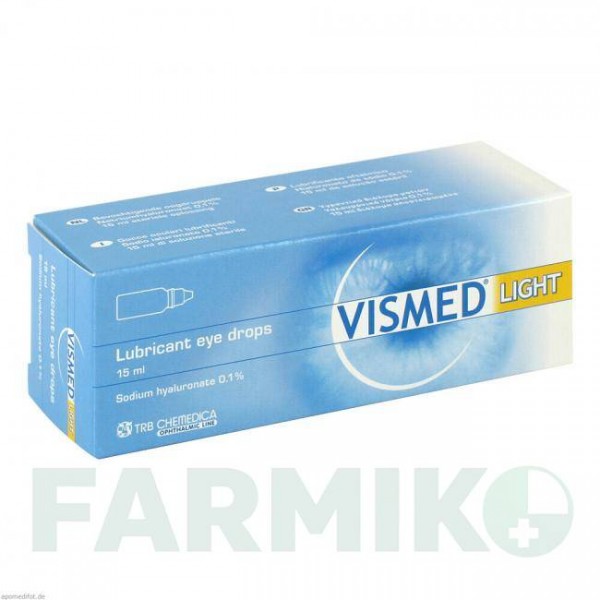 ВІСМЕД (VISMED) краплі 15 мл - Активні речовини TRB CHEMEDICA