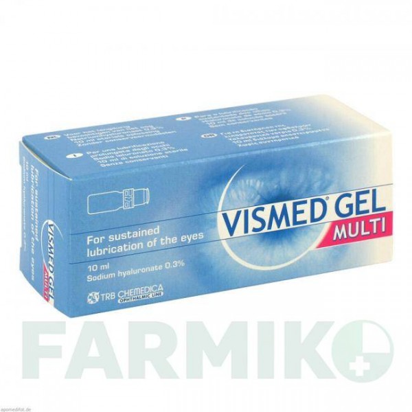 ВИСМЕД (VISMED) капли 10 мл - Активные вещества TRB CHEMEDICA