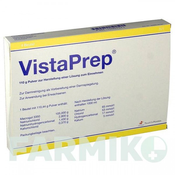 ВИСТАПРЕП (VISTAPREP) порошок 1 шт - Макрогол, Другое TILLOTTS PHARMA