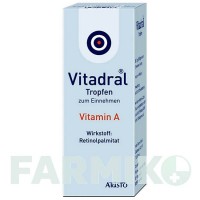 ВІТАДРАЛ (VITADRAL) 30,2 мг/мл краплі 50 мл - Вітамін А (Ретинол) ARISTO PHARMA