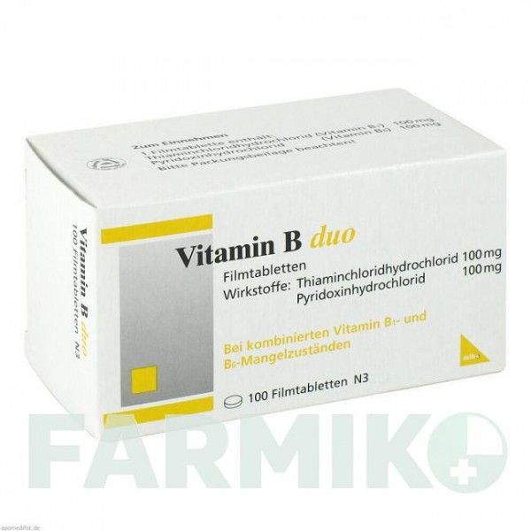 ВИТАМИН B (VITAMIN B) таблетки 100 шт - Витамин B1 (Тиамин), Другое MIBE